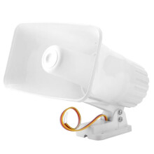 New XL- 112 130 DB 12V 30w Dual Tone Wired Horn Siren Burglar Alarm System Warning Althorn for Home Security