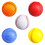 Balle de Baseball élastique en PU souple, jouet à-Orange 2