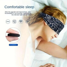 Headphones Compatible Sport Bandana Boho Headband Headphones HD Thin Speakers Music for Sleepers CallingYoga,C