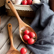 Cucharas y Espátulas de Madera Natural para Cocinar, Espátulas de Madera para Cocina, Juegos de Cubiertos Antiadherentes, Juegos de Utensilios de