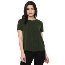 Allen Solly Dames Blouse (Ahtswrgf482760_Olive Xs)