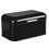 Metal Bread Storage Bin Large Capacity Kitchen Storage-Black 1
