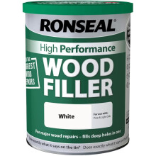 High Performance Wood Filler 1kg White | 2-Part Tough Repair