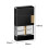 Butane Torch Lighter Double Flame Refillable Windproof Jet Lighter with Visible Fuel Window Black 5