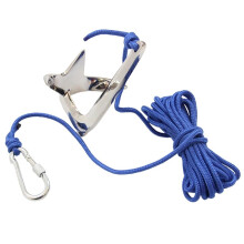 Versatile Marine Bruce Boat Anchor - 316 Stainless Steel for Yacht, Dinghy, Kayak