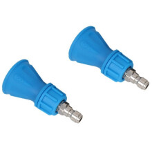 Stainless Steel Pressure Washer Nozzle Set with 25 and 40 Tips 1/4 Quick Connection 030