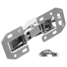 Soft Close Hydraulic Cabinet Hinge with Quiet Close Mechanism, Hidden Mount, Durable Steel for Kitchen Cabinets