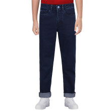 Allen Solly Jeans Bambini (Abdneslfy04674_Blu Scuro 11-12 Anni) Nero