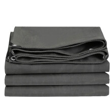 Heavy Duty Waterproof Canvas Tarp with Grommets, UV‑Resistant Tear‑Resistant Cover Sheet for Outdoor Use (1x2m)