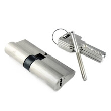 Security Anti‑Drill Anti‑Pick Door Lock Cylinder Brass Double Open Key for Home and Office 70mm