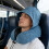 Body Friendly Support Pillow Having Fastening Cord-Light Grey 6