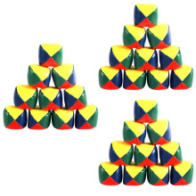 Jonglierbälle für Anfänger, Bunte, Weiche Jonglierbälle im Großpack für Kinder und Erwachsene, 30 Stück