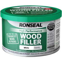 High Performance Wood Filler 275g White | 2-Part Tough Repair