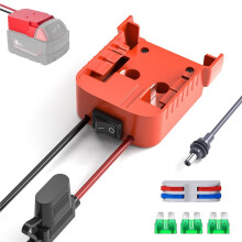 For Starlink Power Adapter for 18V Li Ion Battery 30Amp Fuse Waterproof Portable Outdoor Use with