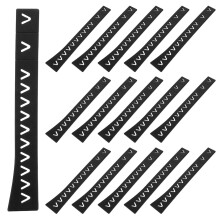 20Pcs Plastic Sheaths Black Safety Guards for