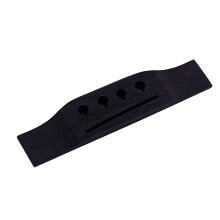 High Density Ebony Wooden Guitar Bridge for Bass 4 String Guitar