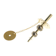 Brass1suona Core with Hollow Gourd Golden Musical Instrument Accessory