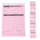 5Pcs Multi Color Memo Duplicate Book for Small Business Paper 1