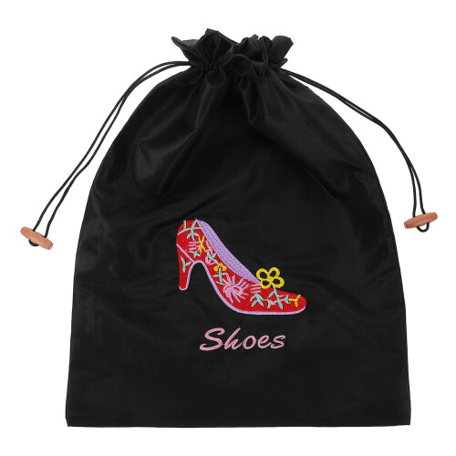Anti-Scratch Ballet Shoe Storage Bag with Drawstring