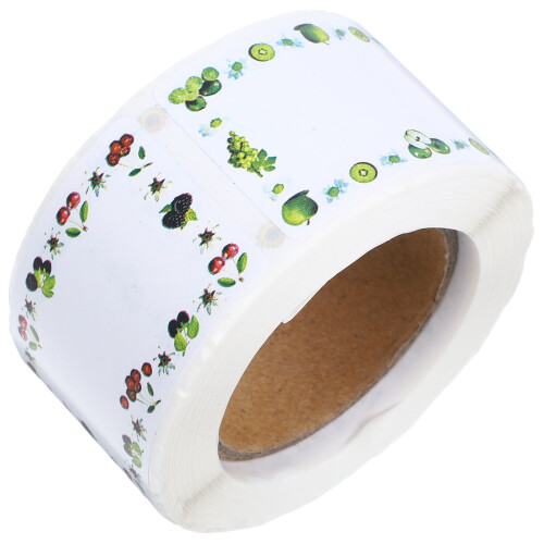 250pcs Colorful Adhesive Name Labels Daycare Coding Stickers