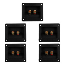 5Pcs Speaker Box Terminal Cup Screw Connector for Stereo Subwoofer