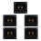 5Pcs Speaker Box Terminal Cup Screw Connector for Stereo Subwoofer 1