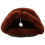 Coffee Plush Cat Sleeping Nest Warm Pet Bed Cushion 1