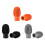 6Pcs Durable Silicone Drumstick Mute Tips Reduction Covers 1