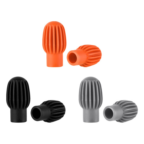 6Pcs Durable Silicone Drumstick Mute Tips Reduction Covers