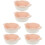 6Pcs Oven Safe Pink Ceramic Baking Bowls for Home Kitchen Use 1