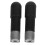 Lathe Handle Round Shape Plastic Black 2pcs 1