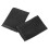 2Pcs Reusable Black PU Viola Bow Grip Durable Bow Sleeve 1