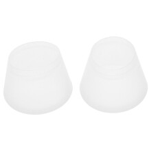 2Pcs Precision Fit Plastic Tennis Racket End Caps for Stability