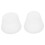 2Pcs Precision Fit Plastic Tennis Racket End Caps for Stability 1