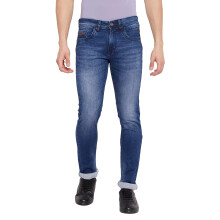 Duke Stardust Mænd Slim Fit Strækbare Jeans (Sdd5148_Blue_32)