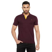 Duke Stardust Ανδρικό Μπλουζάκι Πόλο Μισό Μανίκι (Lf5400_Potent Purple_M)