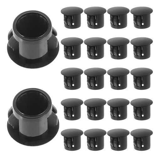 20Pz Tappi Neri Copertura Per