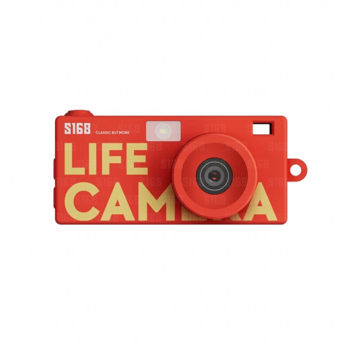 Keychain Thumb Camera 1.47inch  Action Camera Retro 2K Digital Camera CCD Camera with Flash Light Loop Recording A
