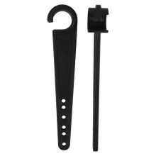 Set Of 2 Black Wheelchair Handles For And Comfort