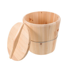 Beige Handdoekverwarmer Emmer Met , Sauna Gebruik