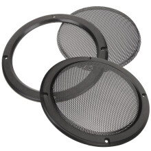 2Pz Protettiva Per Cassa Audio Auto in Ferro Nero Per Subwoofer