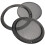 2Pz Protettiva Per Cassa Audio Auto in Ferro Nero Per Subwoofer 1