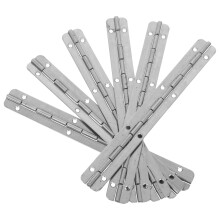 6Pz Cerniere Decorative in Metallo Argento Per Scatole E Gioielli