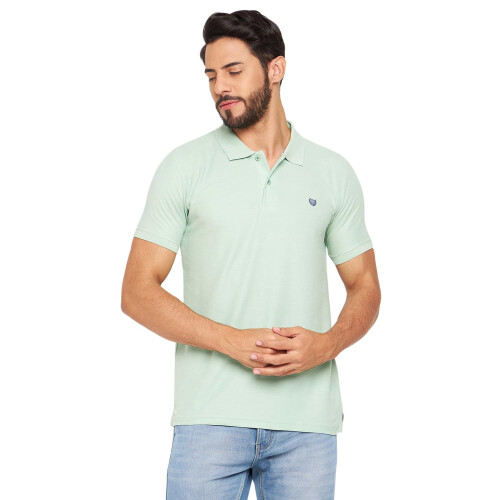 Duke Stardust Ανδρικό Πόλο Μπλουζάκι Κοντό Μανίκι (Sd51_Sage Green_Xxl)