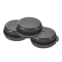 3Pz Contenitori Piccoli in PP Nero Organizer Stagno Per Medicinali