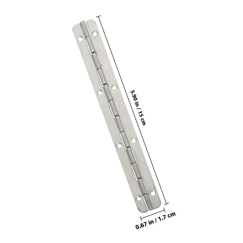 6Pz Cerniere Decorative in Metallo Argento Per Scatole E Gioielli 1