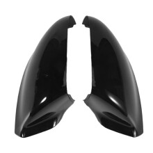 Capas de Retrovisores Pretos Brilhantes para Retrovisores Laterais Do Carro Tampas de ReposiçãO para Transporter T5 T5.1 T6 2010-2019