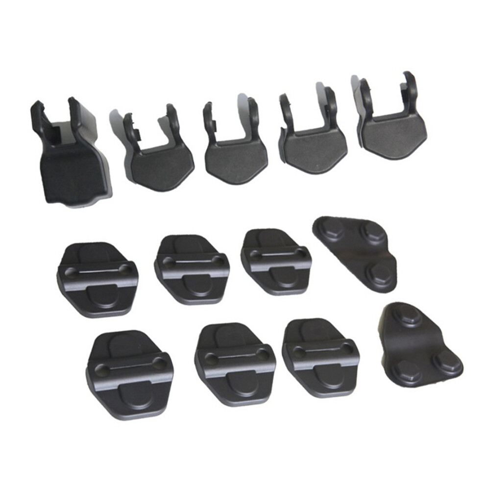 Door Lock Cover & Door Screw Cover Trim Accessories For Jl 2018-2022 Gladiator Jt 2020-2022 6032332946217