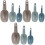 3Sets Plastic Kitchen Scoops for Ice Cereal Flour Assorted 2