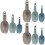 3Sets Plastic Kitchen Scoops for Ice Cereal Flour Assorted 5